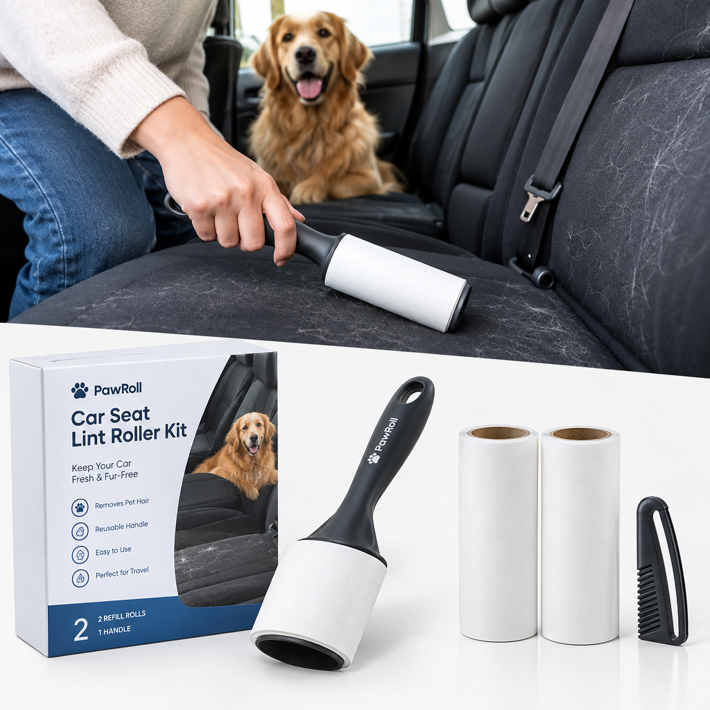 Car Seat Lint Roller Kit