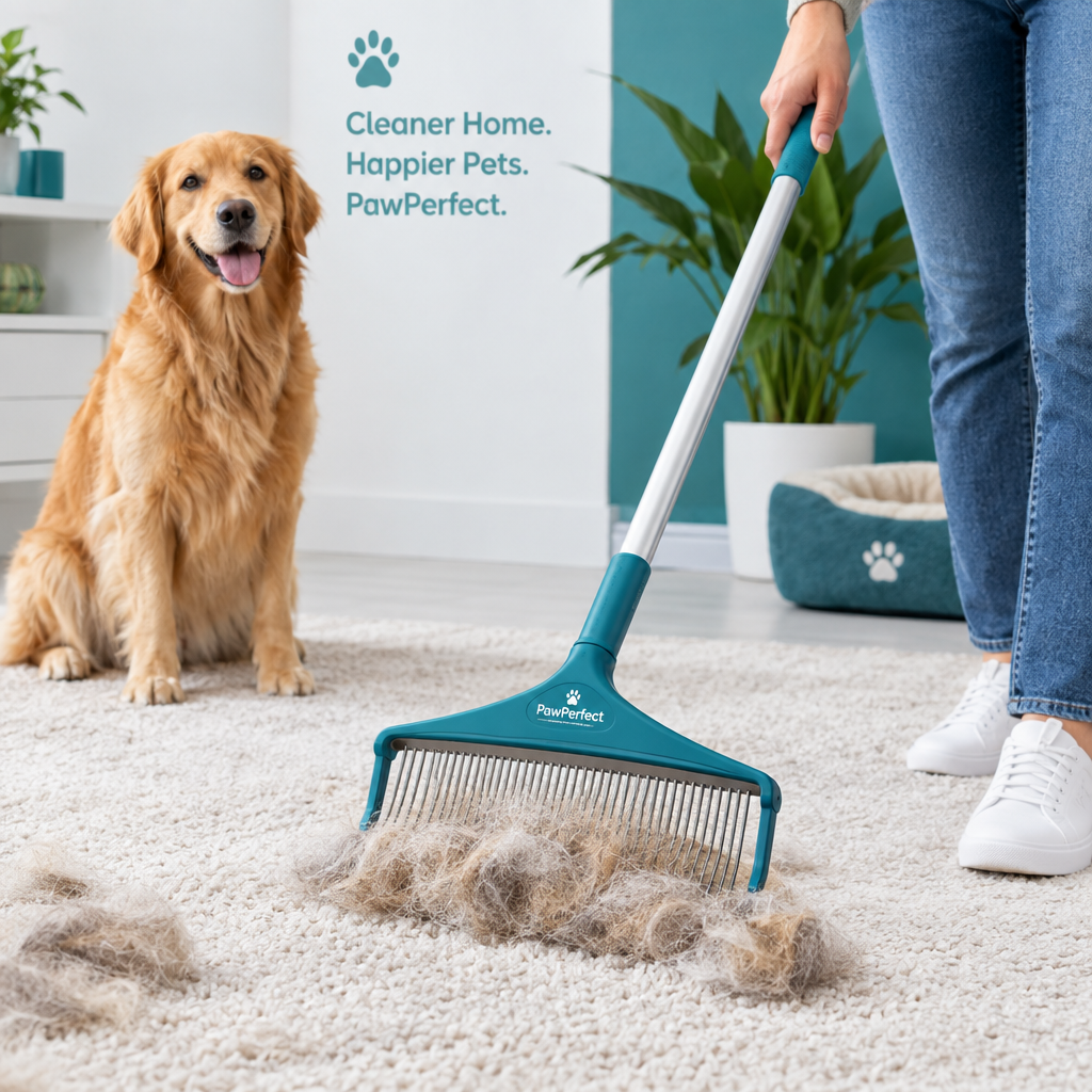 Carpet Rake Pet Hair Remover