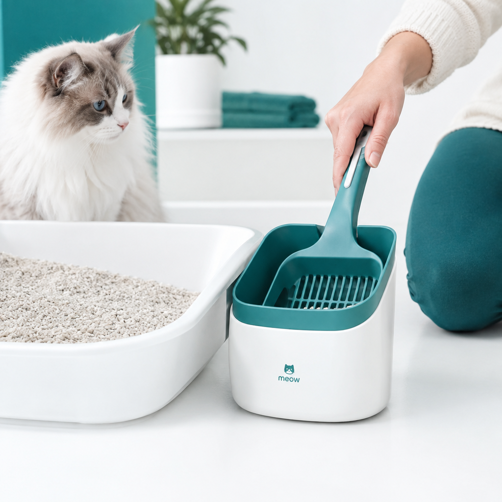 Litter Scoop with Caddy