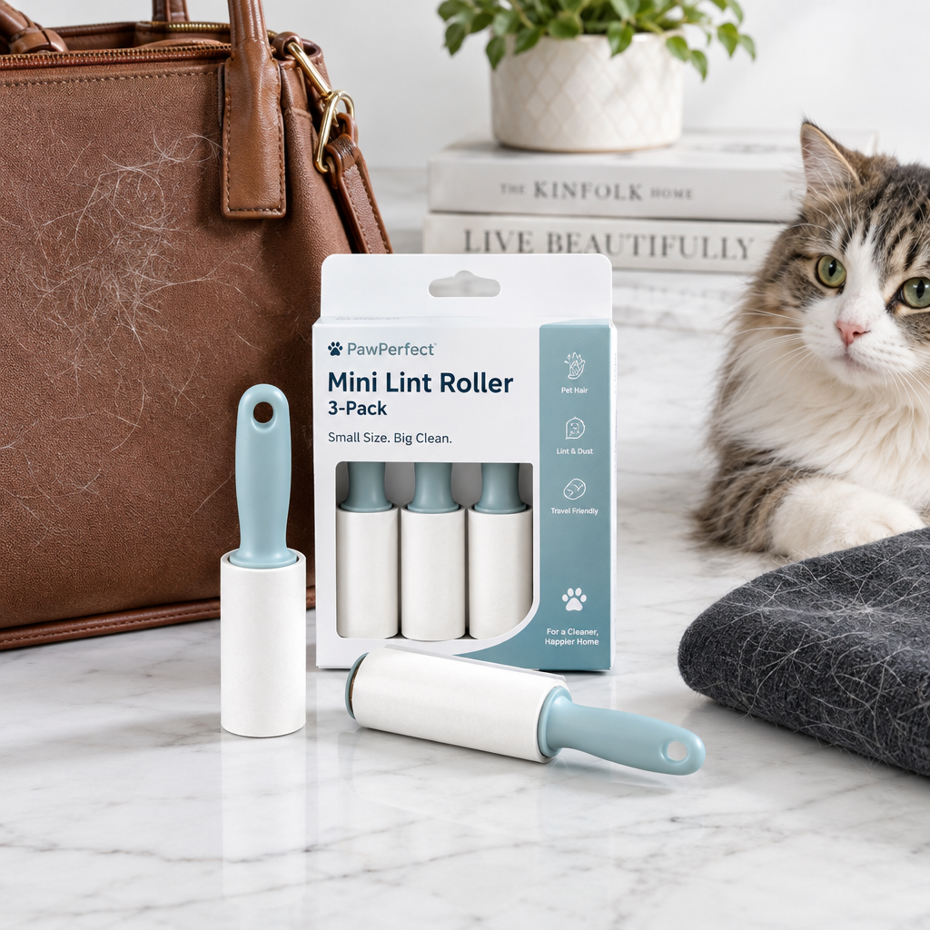 Mini Lint Roller 3-Pack