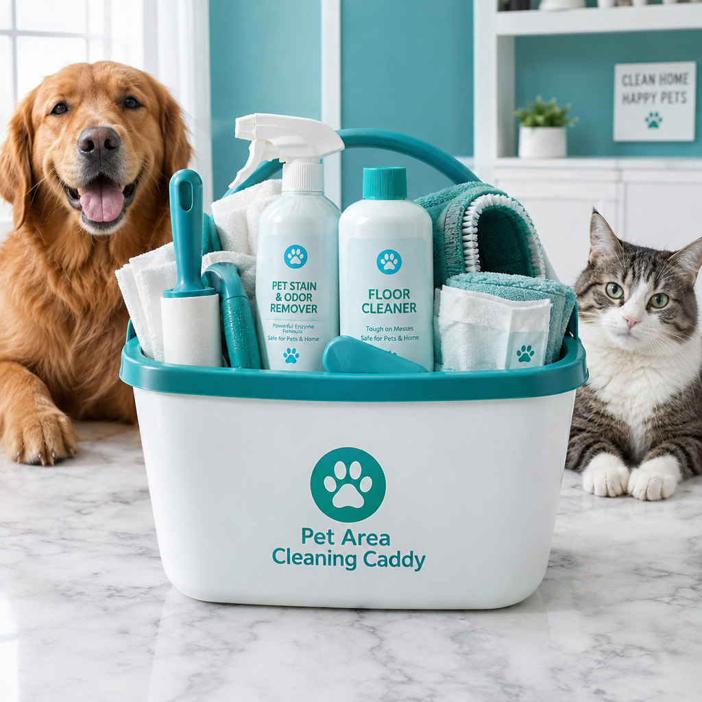 Pet Area Cleaning Caddy